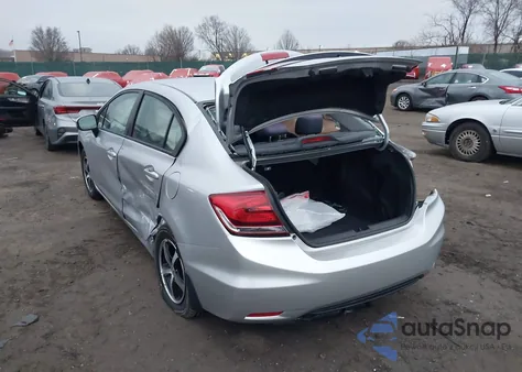 2015 Honda Civic Se из США, поврежденный, VIN 19XFB2F77FE286840